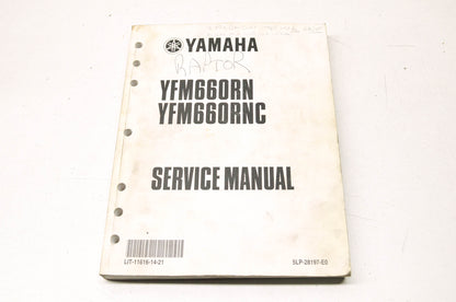 OEM Yamaha LIT-11616-14-21 YFM660RN-S RAPTOR Service Manual