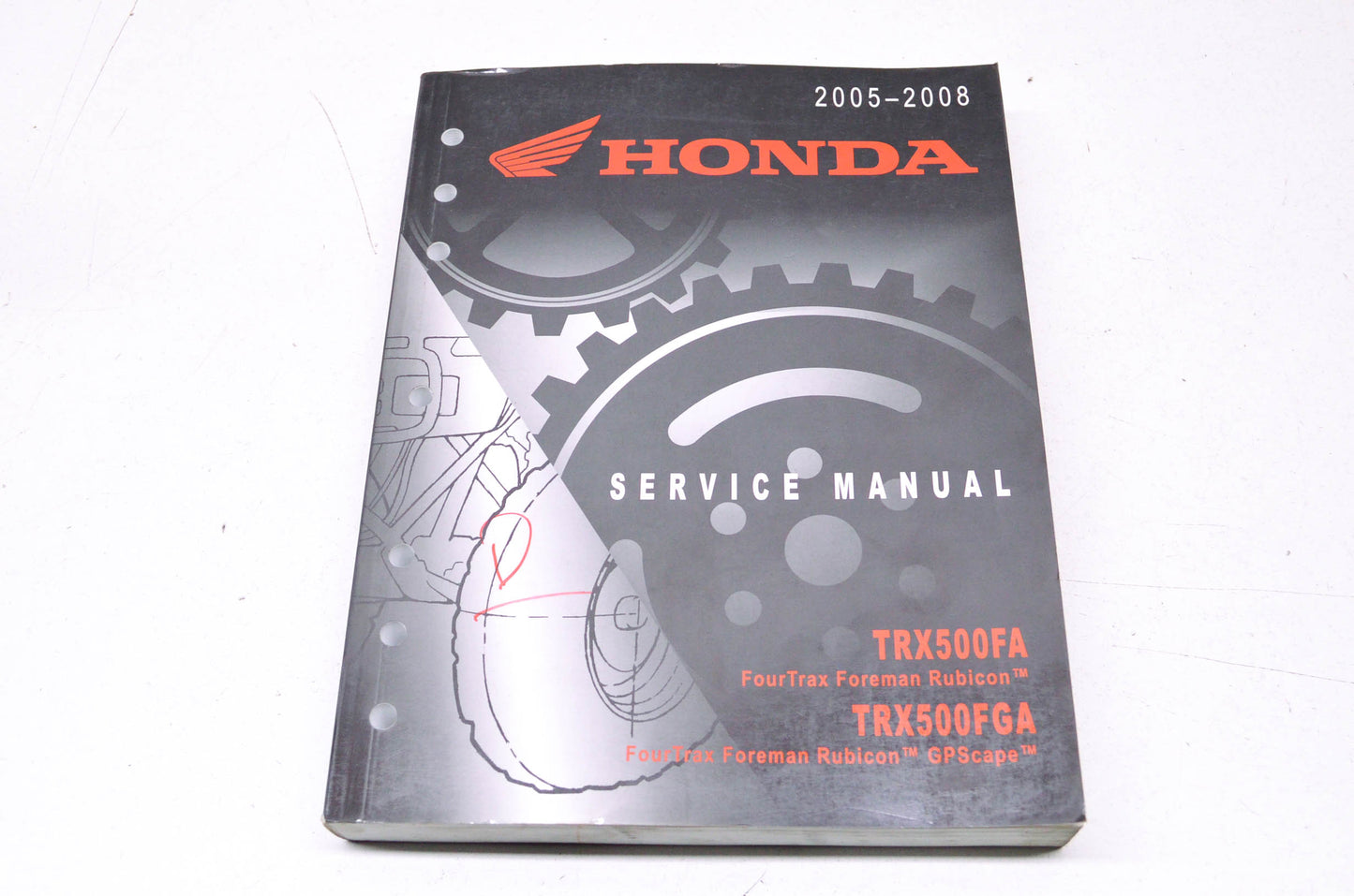 OEM Honda 2005-2008 TRX500 Service Manual