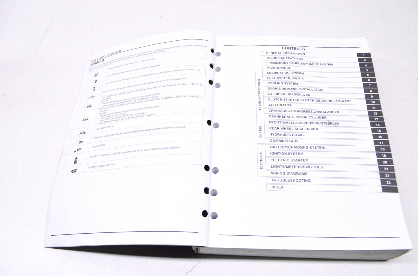 OEM Honda 2008-2016 CBR1000RR/RA Service Manual