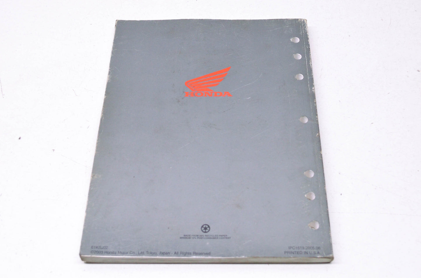 OEM Honda 2004-2006 CRF80F, CRF100F Service Manual