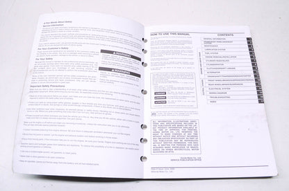 OEM Honda 2004-2006 CRF80F, CRF100F Service Manual