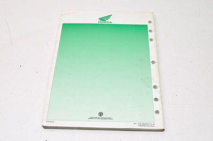 OEM Honda 61KT010 Service Manual 98 XR200R