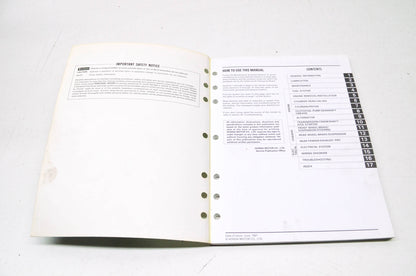 OEM Honda 61KT010 Service Manual 98 XR200R