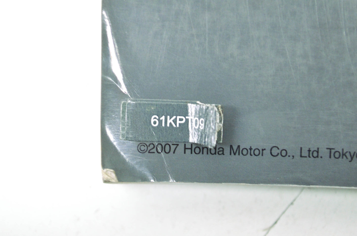 OEM Honda 61KPT09 Service Manual 03-14 CRF150F