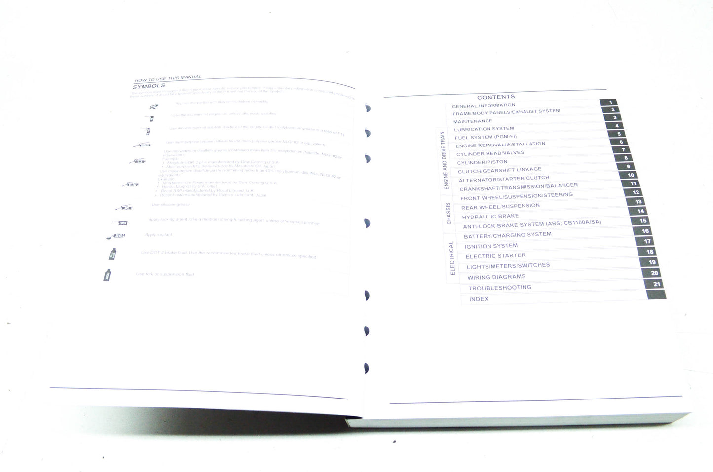 New OEM Honda 2013-2014 CB1100/A/SA Service Manual NOS