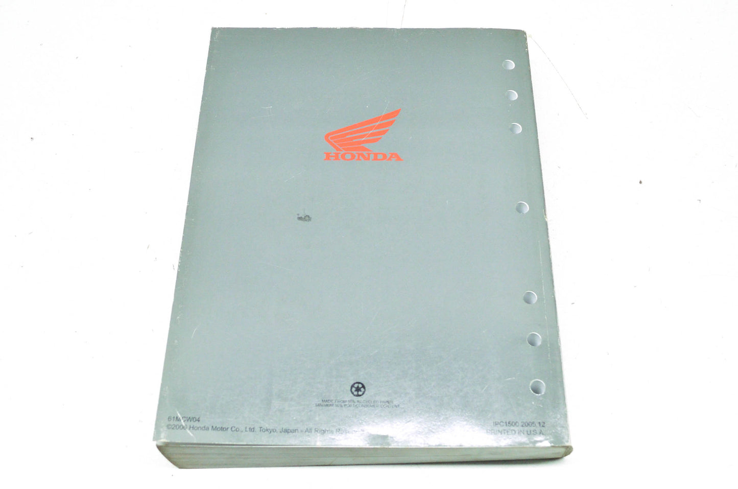 OEM Honda 61MCW04 Service Manual VFR800/A 02-06