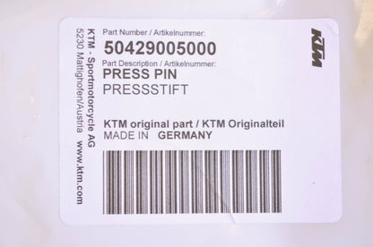 OEM KTM 50429005000 Press Shift Kit NOS