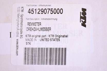 OEM KTM 45129075000 Revmeter NOS