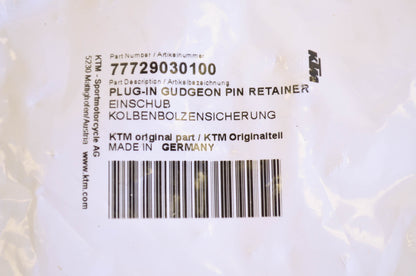 New OEM KTM Plug-In Gudgeon Piston Pin Kit NOS
