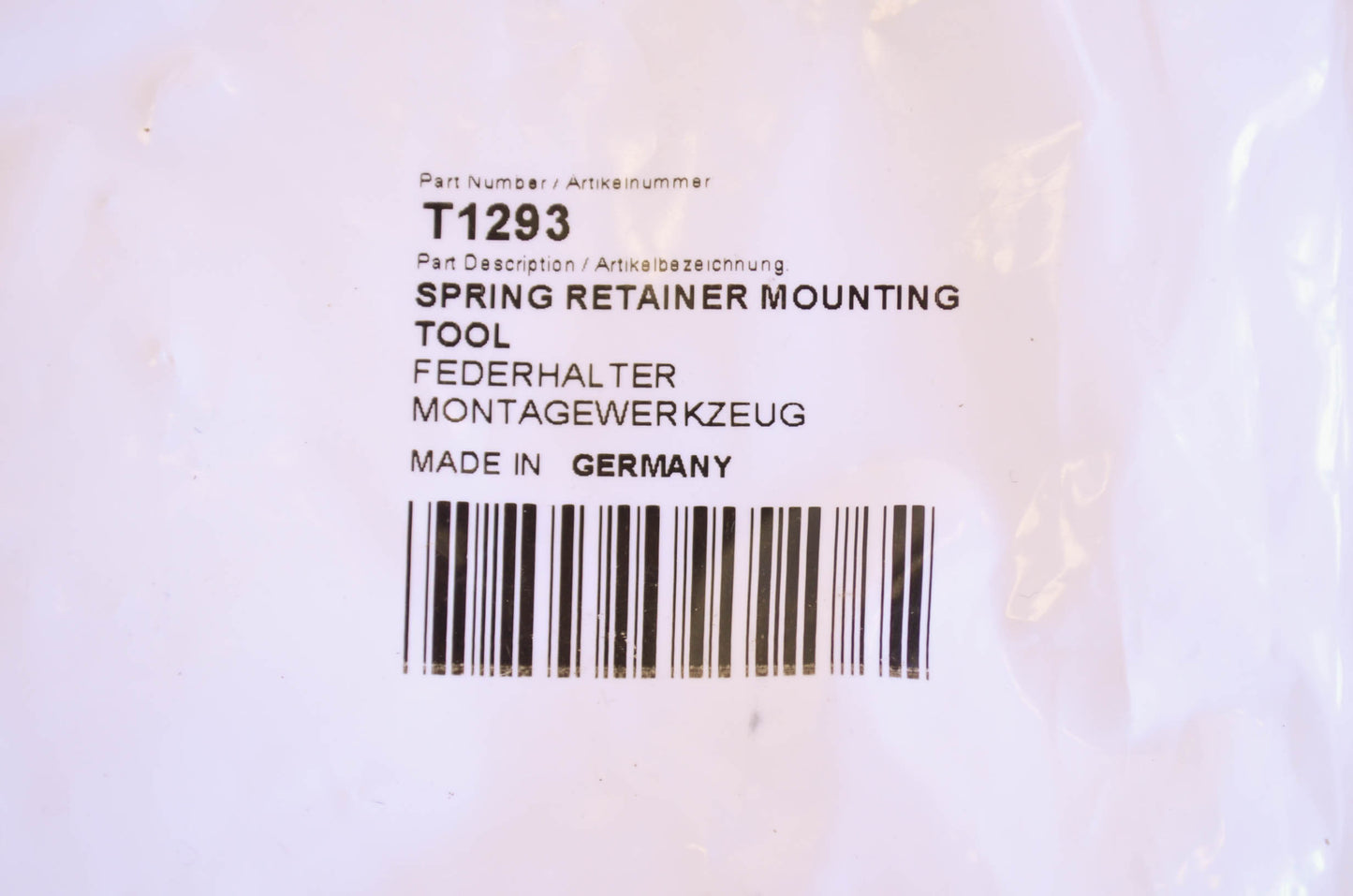 OEM KTM T1293 Spring Retainer Mounting Kit NOS