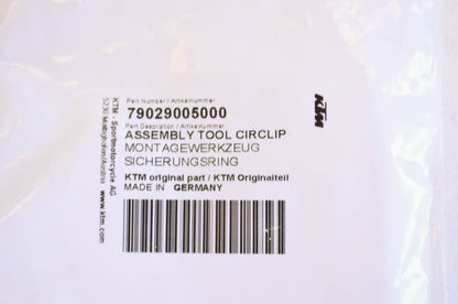 New OEM KTM Assembly Tool Circlip Kit NOS