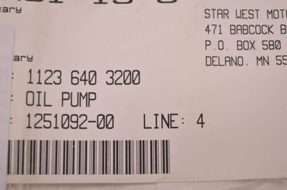 New OEM STIHL Oil Pump NOS