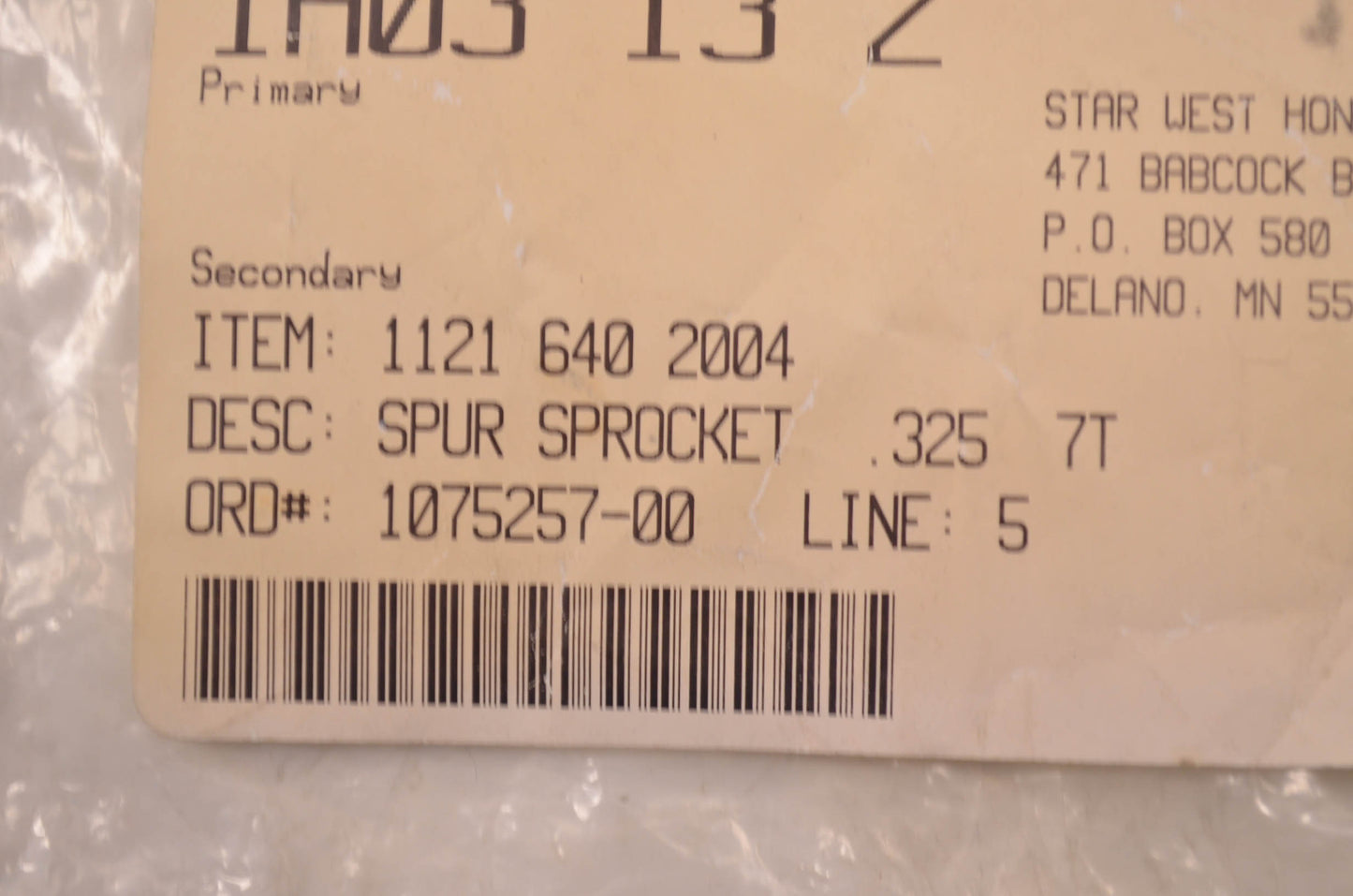 New OEM STIHL Spur Sprocket NOS