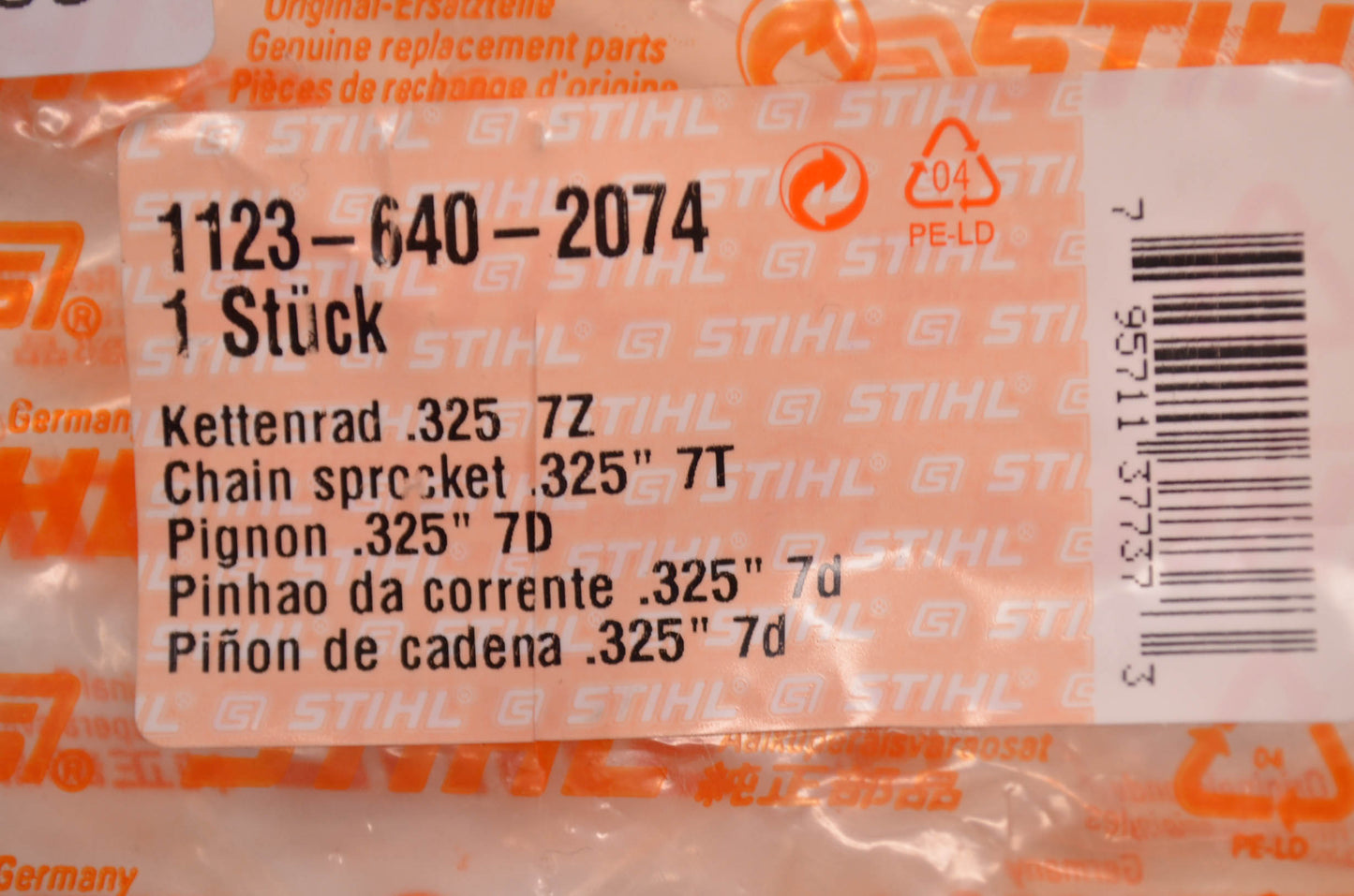 New OEM STIHL Chain Sprocket NOS