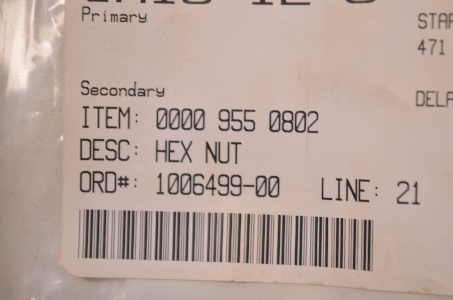 New OEM STIHL Hex Nut NOS