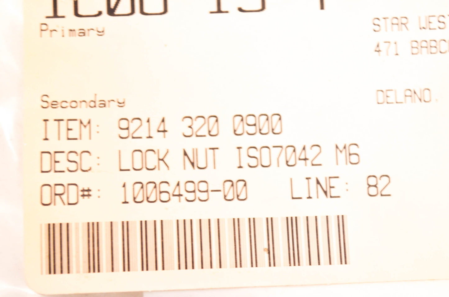 New OEM STIHL Lock Nut QTY 2 NOS