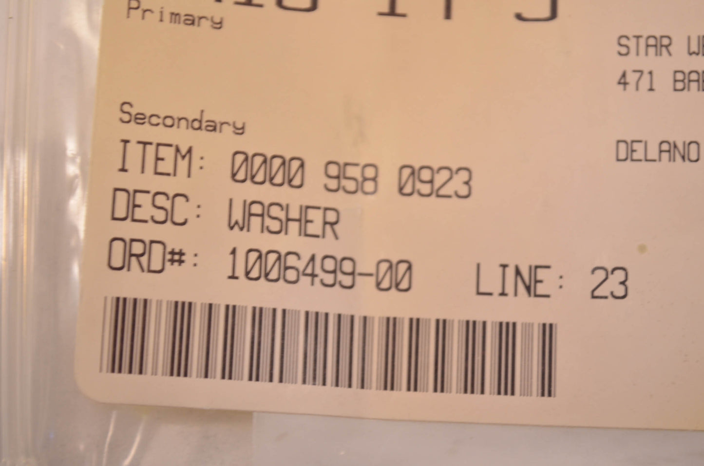 New OEM STIHL Washer QTY 2 NOS