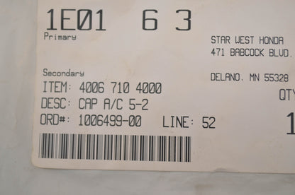 New OEM STIHL Chainsaw Head Cap NOS