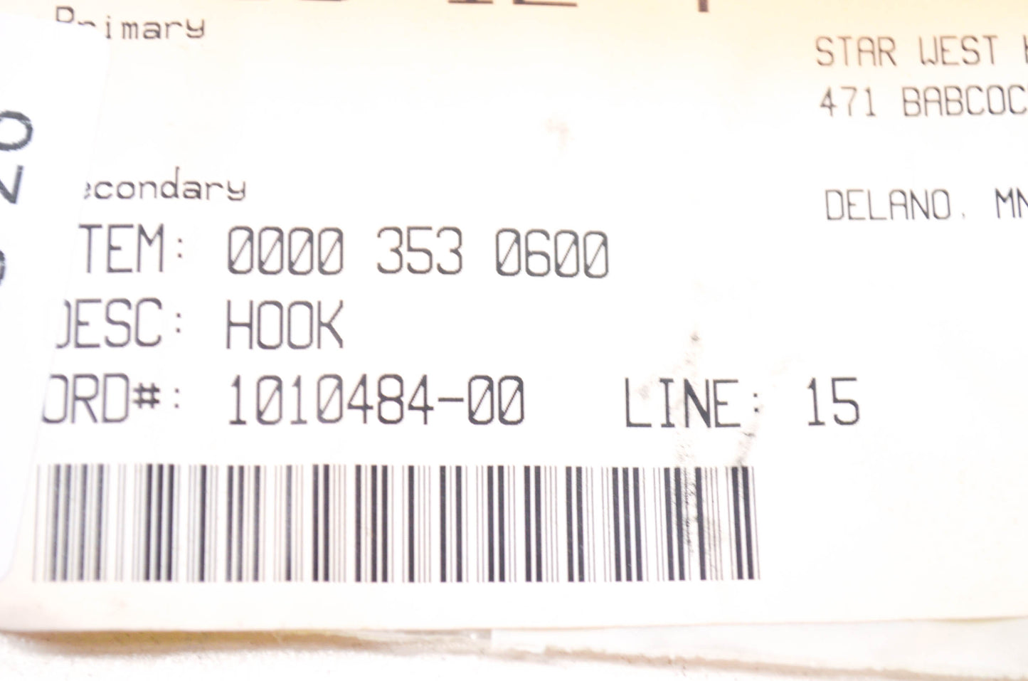 New OEM STIHL Hook NOS