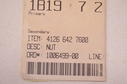 OEM STIHL 4126 642 7600 Nut NOS