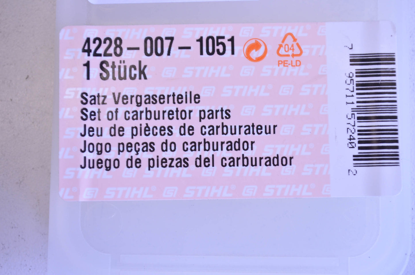 New OEM STIHL Carburetor Kit NOS