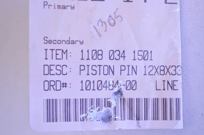New OEM STIHL Piston Pin 12X8X33 NOS