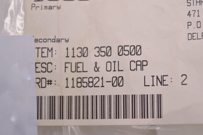New OEM STIHL Fuel and Oil Cap NOS