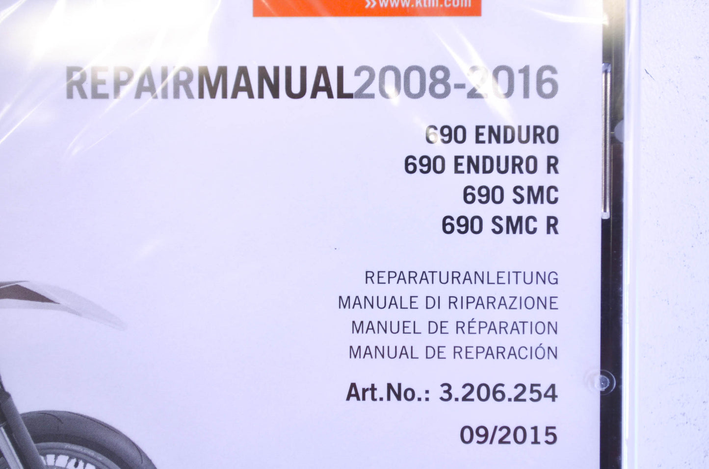 New OEM KTM 2008-2016 690 Enduro, 690 Enduro R, 690 Enduro SMC, 690 SMC R Repair