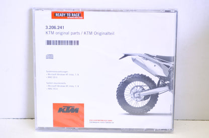 New OEM KTM 2005-2016 250 SX-F, 250 XC-F, 250 EXC-F, 250 XCF-W Repair Manual CD
