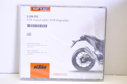 New OEM KTM 2016 690 Duke, 690 Duke R Repair Manual CD Disc NOS