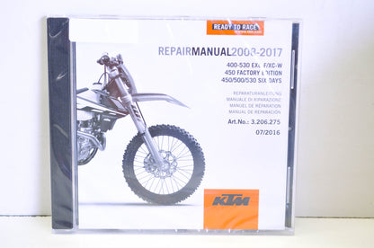 New OEM KTM 2008-2017 400-530 EXC-F/XC-W, 450 Factory Edition, 450/500/530 SIX D