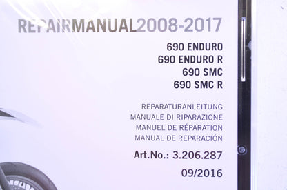 OEM KTM 3206287 2008-2017 690 Enduro Repair Manual CD Disc NOS