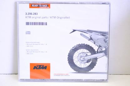 2011-2017 125-300 SX/XC/EXC/XC-W/ SIX DAYS Factory Edition Repair Manual CD Disc