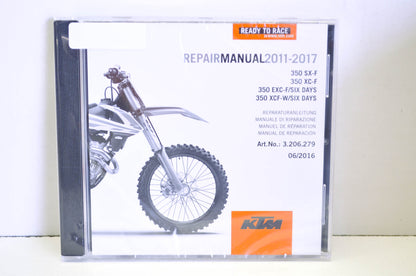 New OEM KTM 2011-2017 350 SX-F, 350 XC-F, 350 EXC-F/SIX DAYS, 350 XCF-W/SIX DAYS
