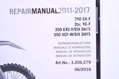 New OEM KTM 2011-2017 350 SX-F, 350 XC-F, 350 EXC-F/SIX DAYS, 350 XCF-W/SIX DAYS