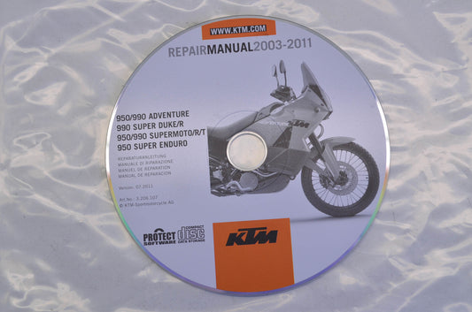 OEM KTM 2003-2011 950/990 Adventure, 990 Super Duke/R, 950/990 Supermoto R/T, 95