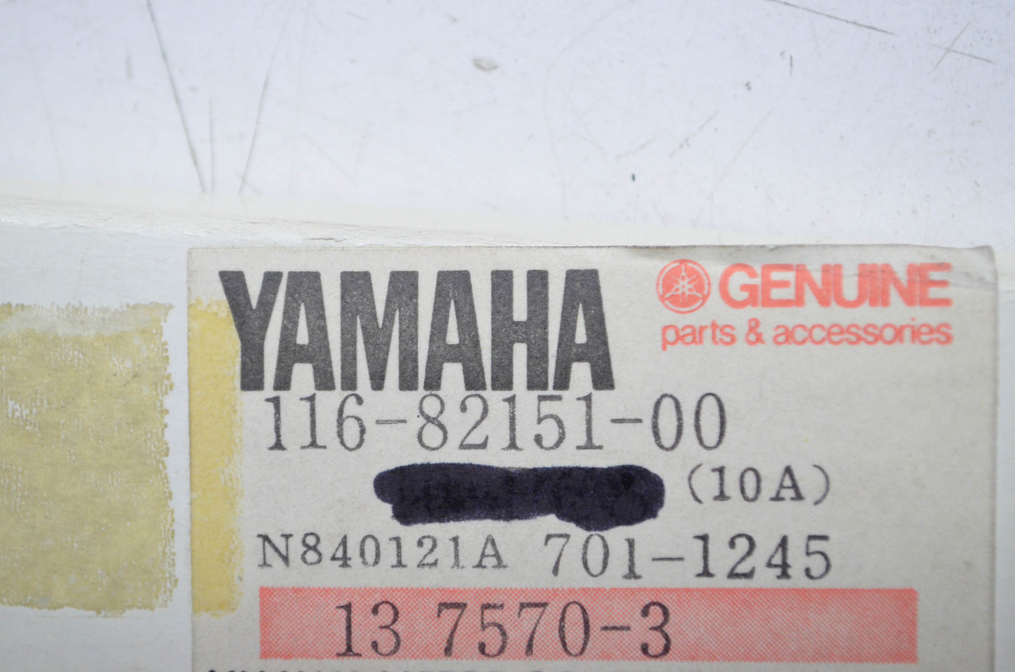 New OEM Yamaha 10A 12V Fuse QTY 2 NOS