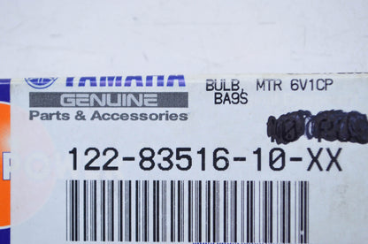 OEM Yamaha 122-83516-10-XX 6V 1CP MTR Bulb NOS