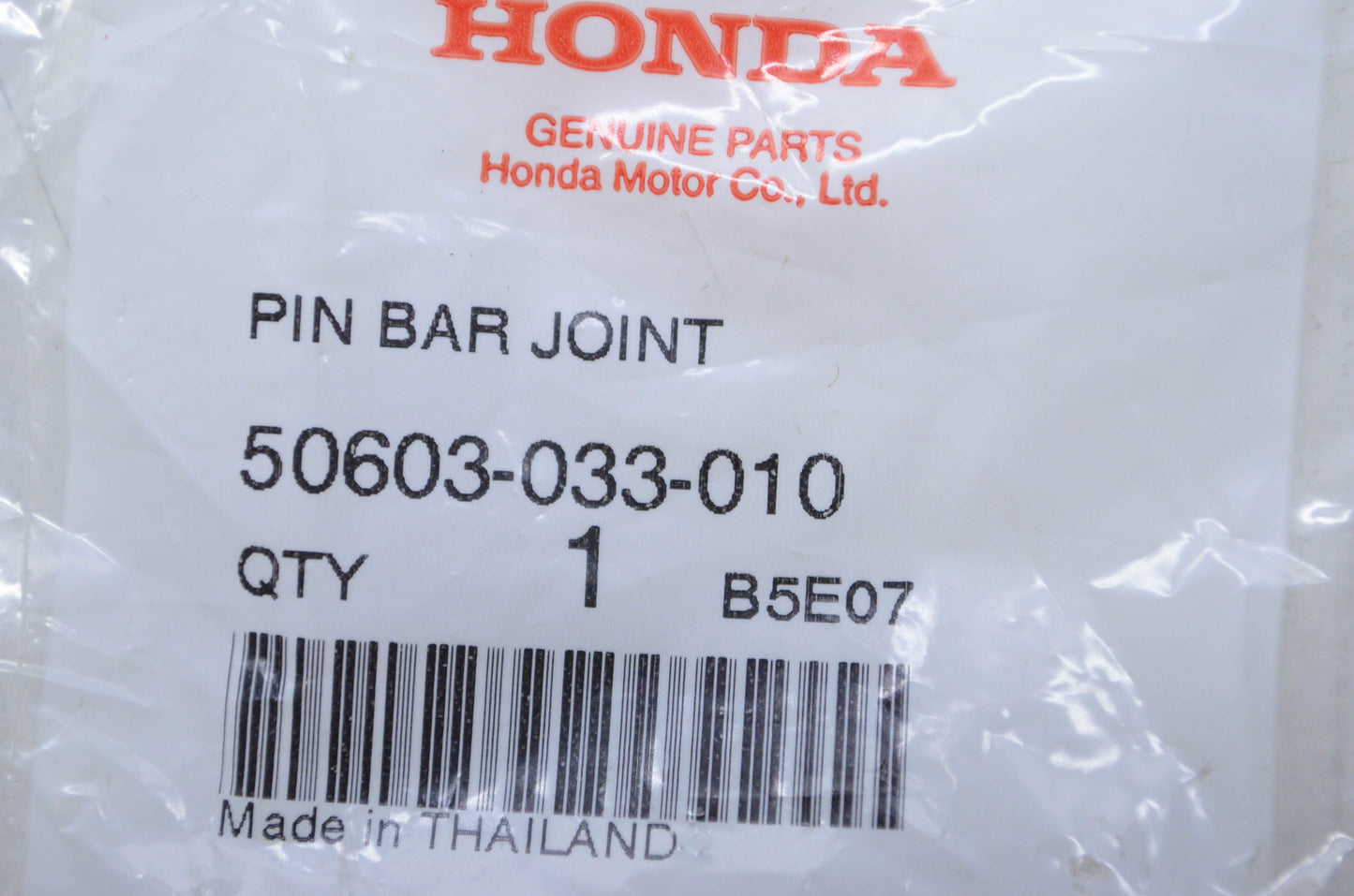 New OEM Honda 50603-033-010 Step Bar Joint Pin NOS
