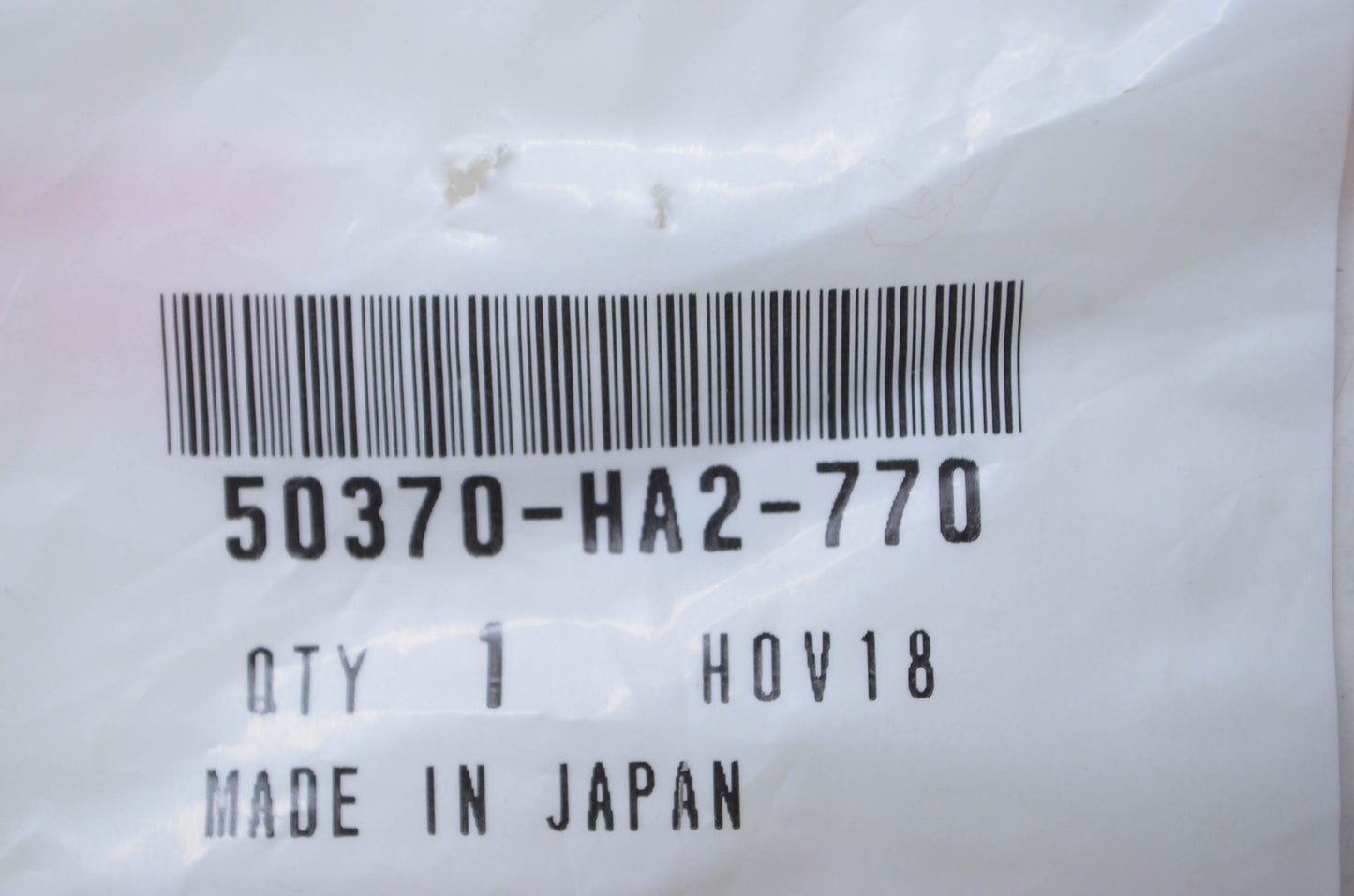 OEM Honda 50370-HA2-770 Engine Hanger Grommet Qty 2 NOS