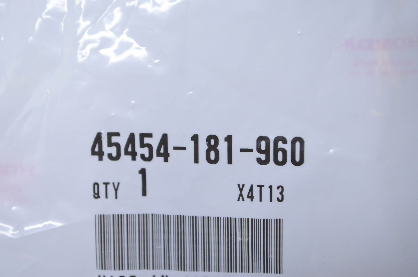 OEM Honda 45454-181-960 Front Brake Spring NOS
