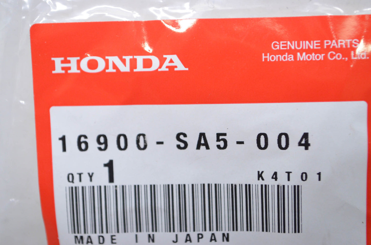 OEM Honda 16900-SA5-004 Fuel Filter NOS