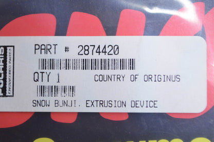 OEM Polaris 2874420 Snobunje Extrusion Device NOS