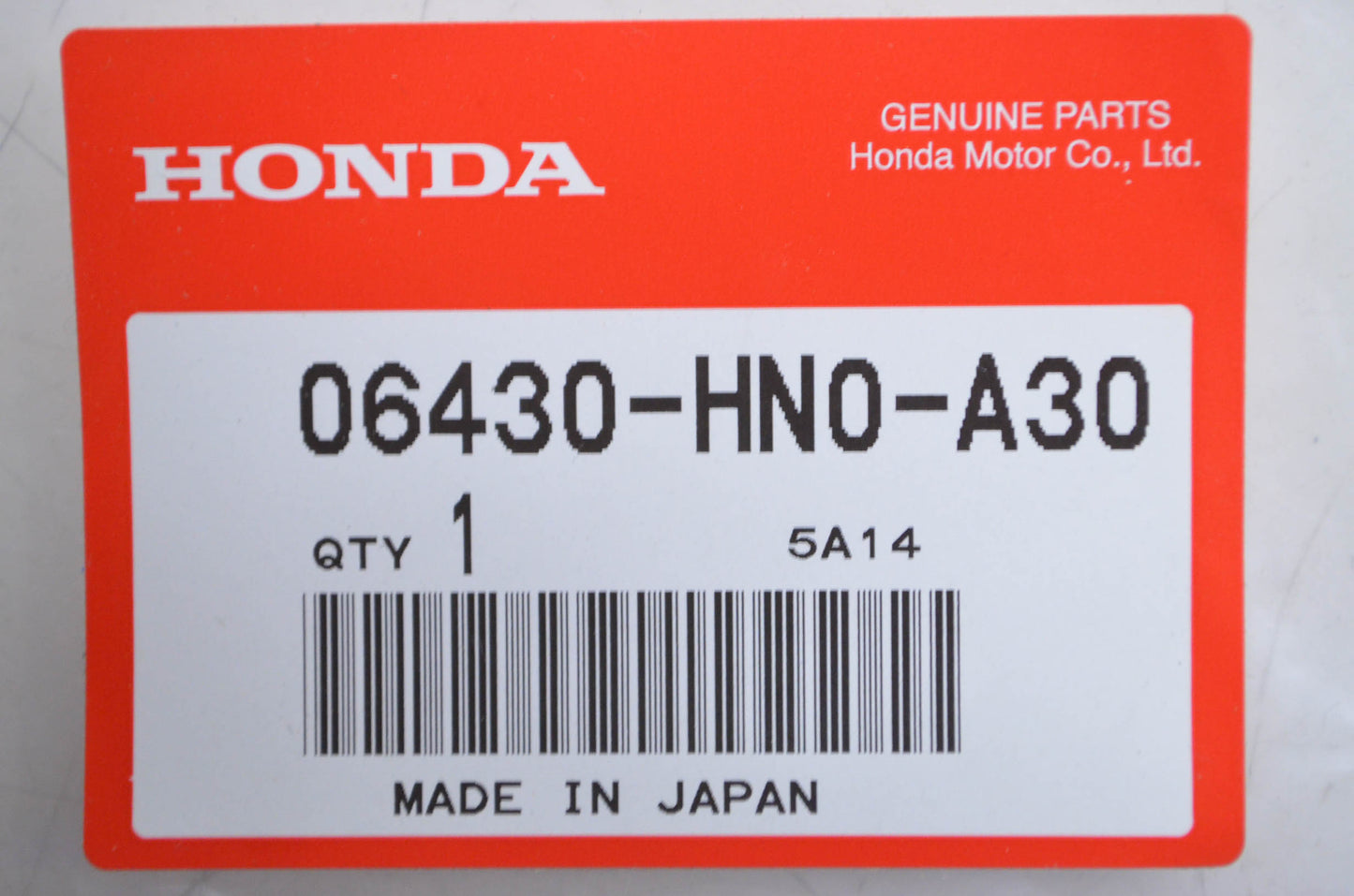 OEM Honda 06430-HN0-A30 Brake Shoe Set