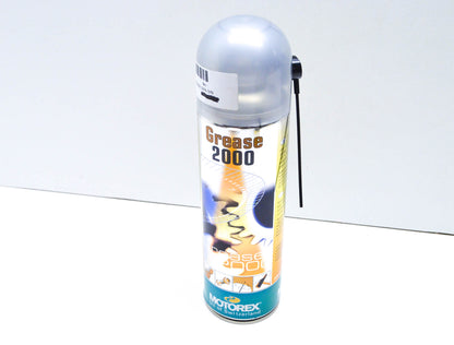 Motorex 7611197160557 500mL Grease 2000 Spray can NOS