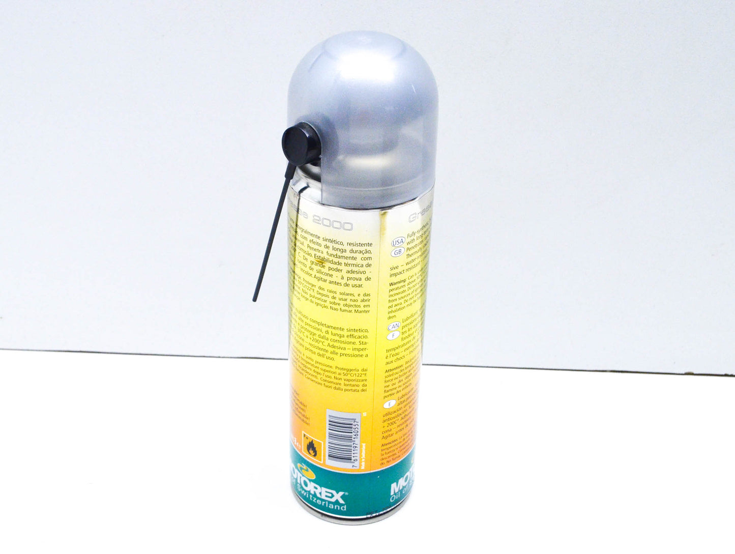 Motorex 7611197160557 500mL Grease 2000 Spray can NOS