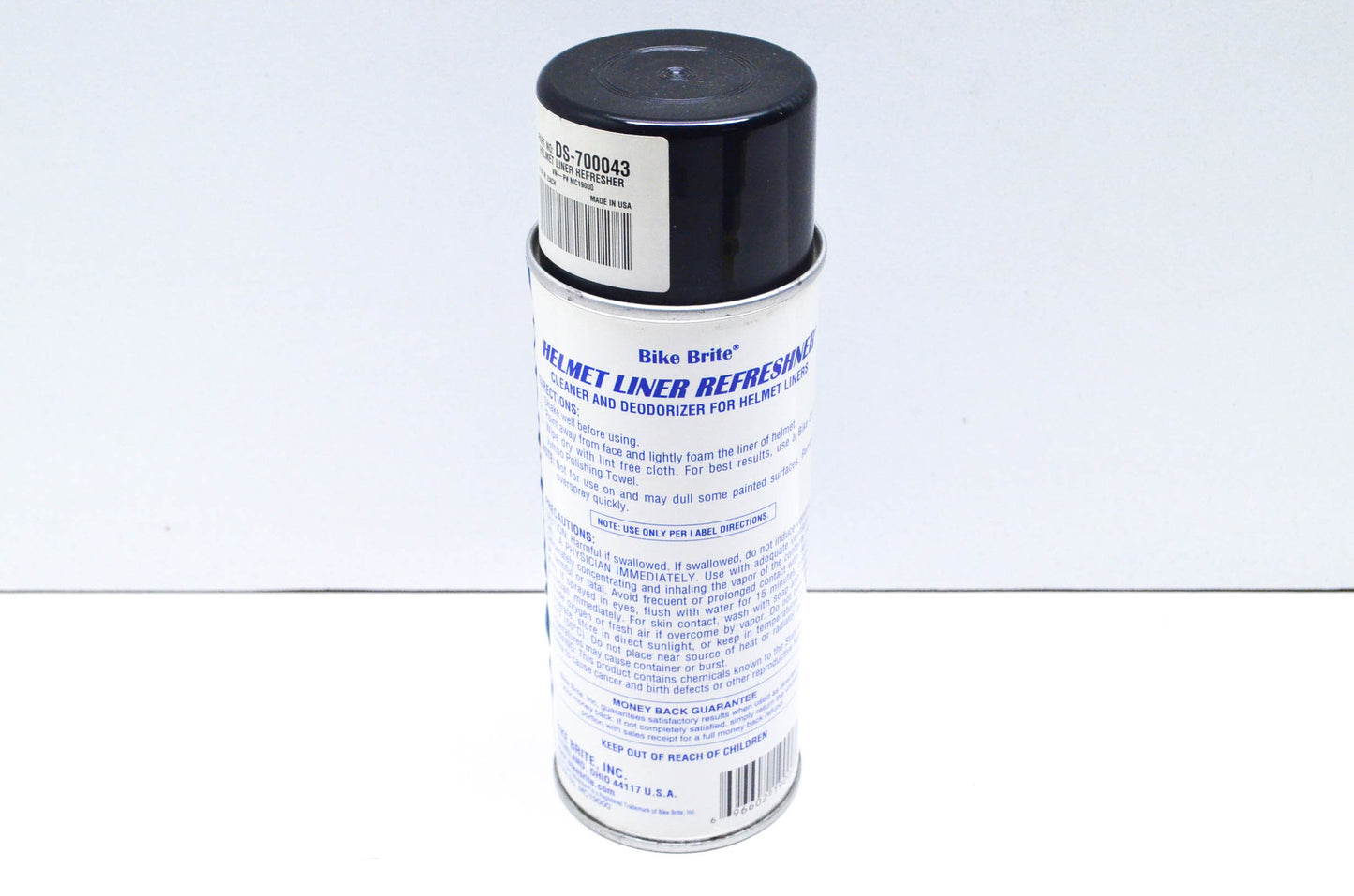 Bike Brite DS-700043 Helmet Liner Cleaner/Deodorizer 14 fl oz NOS