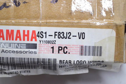 OEM Yamaha 4S1-F83J2-V0-00 Bear Logo Windshield Hardware Mounting Kit NOS