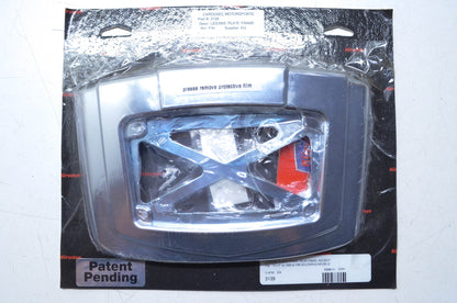 Rear Panel Accent License Plate Frame NOS