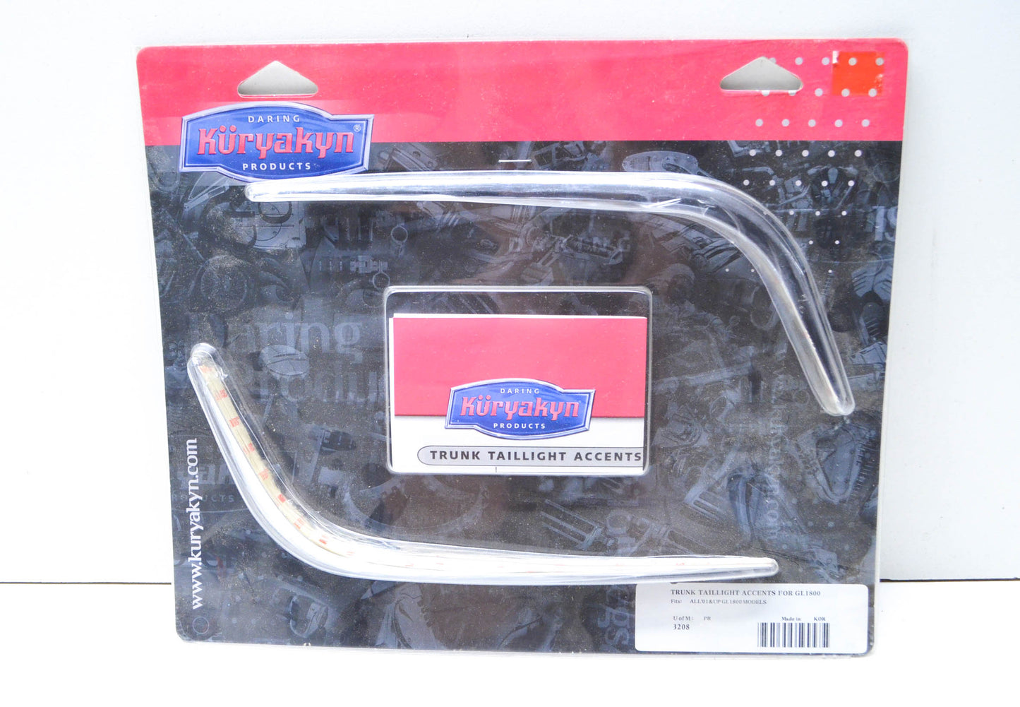 Kuryakyn 3208 Trunk Taillight Accent Trim Kit NOS